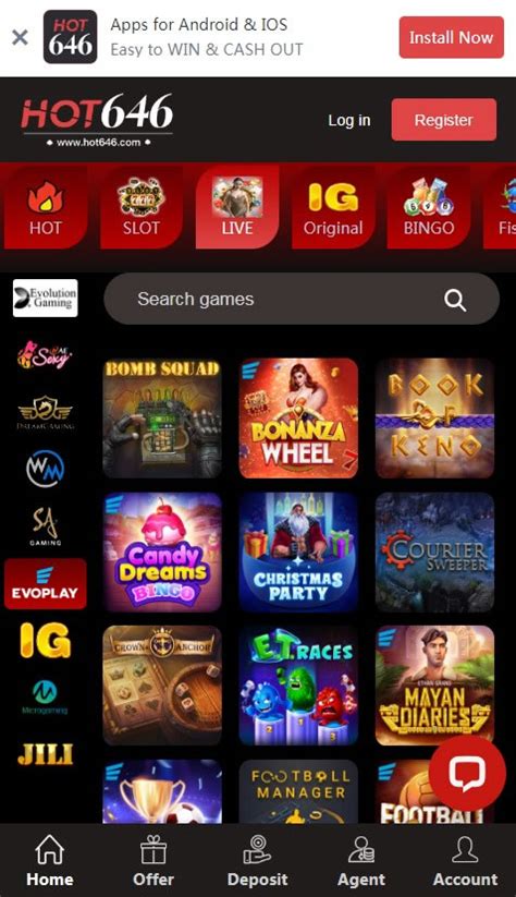 hot646.ph casino login|Play Live: Hot646 Casino's Baccarat, Roulette, and Blackjack .